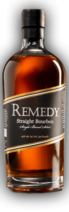 Remedy Straight Bourbon Bottle